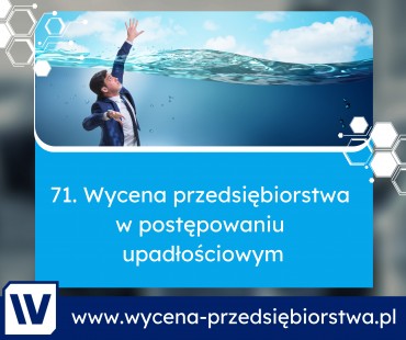 Wycena przedsiębiorstwa w postępowaniu upadłościowym – nowy wpis na blogu