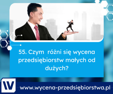 Czym różni się wycena przedsiębiorstw małych od dużych?