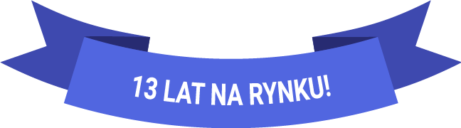 13 lat na rynku!