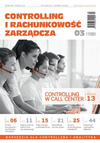 Controlling i Rachunkowość Zarządcza 3/2016