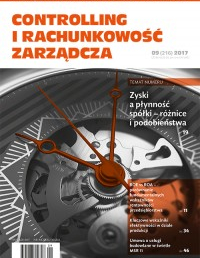 Controlling i Rachunkowość Zarządcza 9/2017