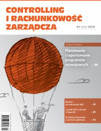 Controlling i Rachunkowość Zarządcza 7/2018