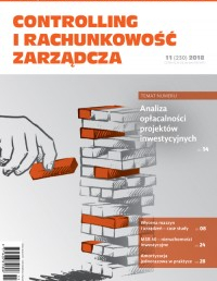 Controlling i Rachunkowość Zarządcza 11/2018